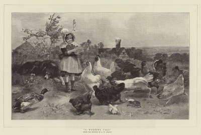 A Morning Call by William Strutt
